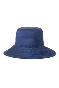 Brigitte Silk Sun Hat -Lock and Co. Hatters Store BRIGITTE SILK SUN HAT NAVY 2