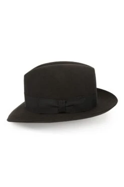 Chelsea Fedora -Lock and Co. Hatters Store CHELSEA FEDORA GREY Product Shot 2