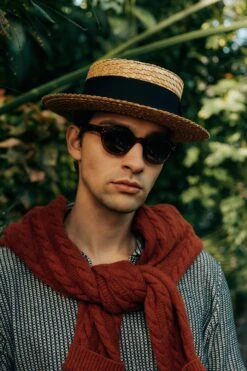 Classic Boater -Lock and Co. Hatters Store CLASSIC BOATER LIFESTYLE SHOT 1 08dee718 8d6e 457e 98ba c28de2cd7022