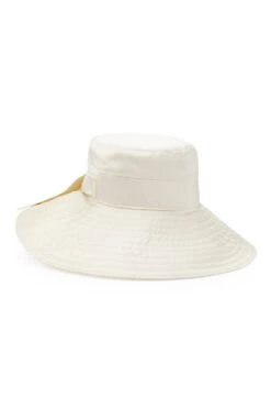 Clemence Silk Sun Hat -Lock and Co. Hatters Store CLEMENCE SILK SUN HAT CREAM 1