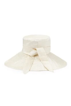 Clemence Silk Sun Hat -Lock and Co. Hatters Store CLEMENCE SILK SUN HAT CREAM 2