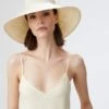 Clemence Silk Sun Hat