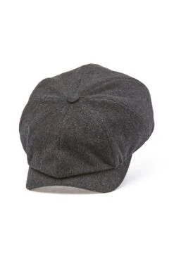 Escorial Wool Newsboy Cap -Lock and Co. Hatters Store ESCORIAL WOOL NEWSBOY CAP GREY 1