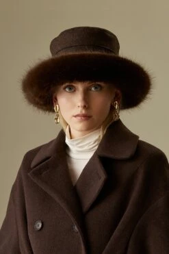 Estate Faux Fur Hat -Lock and Co. Hatters Store ESTATE FAUX FUR HAT EDITED 1