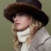 Estate Faux Fur Hat