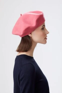 French Beret -Lock and Co. Hatters Store FrenchBeret pink 27398