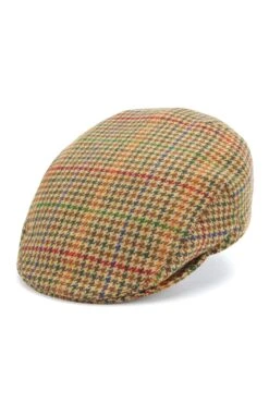 Gill Cashmere Flat Cap -Lock and Co. Hatters Store GILL CASHMERE FLAT CAP PATTERN 1 Product Shot 1