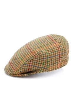Gill Cashmere Flat Cap -Lock and Co. Hatters Store GILL CASHMERE FLAT CAP PATTERN 1 Product Shot 2