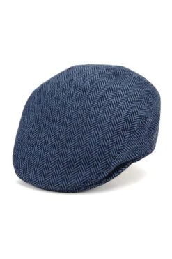 Gill Cashmere Flat Cap -Lock and Co. Hatters Store GILL CASHMERE FLAT CAP PATTERN 2 Product Shot 1