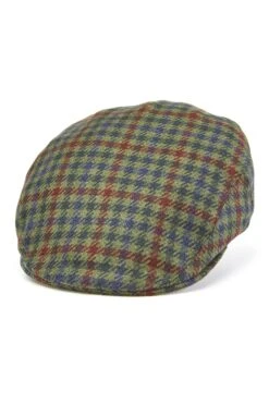 Gill Cashmere Flat Cap -Lock and Co. Hatters Store GILL CASHMERE FLAT CAP PATTERN 3 Product Shot 1