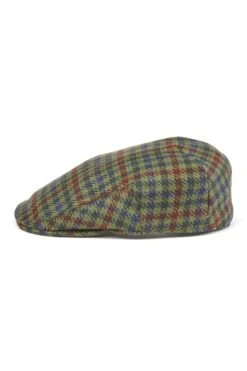 Gill Cashmere Flat Cap -Lock and Co. Hatters Store GILL CASHMERE FLAT CAP PATTERN 3 Product Shot 3