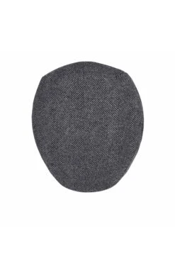 Gill Flat Cap -Lock and Co. Hatters Store GILL FLAT CAP GREY Product Shot 3