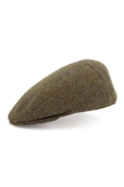 Gill Tweed Flat Cap -Lock and Co. Hatters Store GILL TWEED FLAT CAP PATTERN 5 Product Shot 2