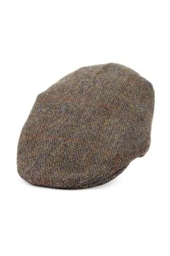 Gill Tweed Flat Cap -Lock and Co. Hatters Store GILL TWEED FLAT CAP PATTERN 8 Product Shot 1