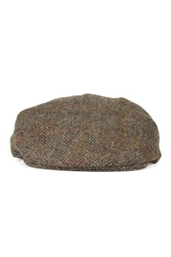 Gill Tweed Flat Cap -Lock and Co. Hatters Store GILL TWEED FLAT CAP PATTERN 8 Product Shot 3