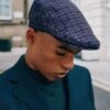 Grosvenor Check Flat Cap