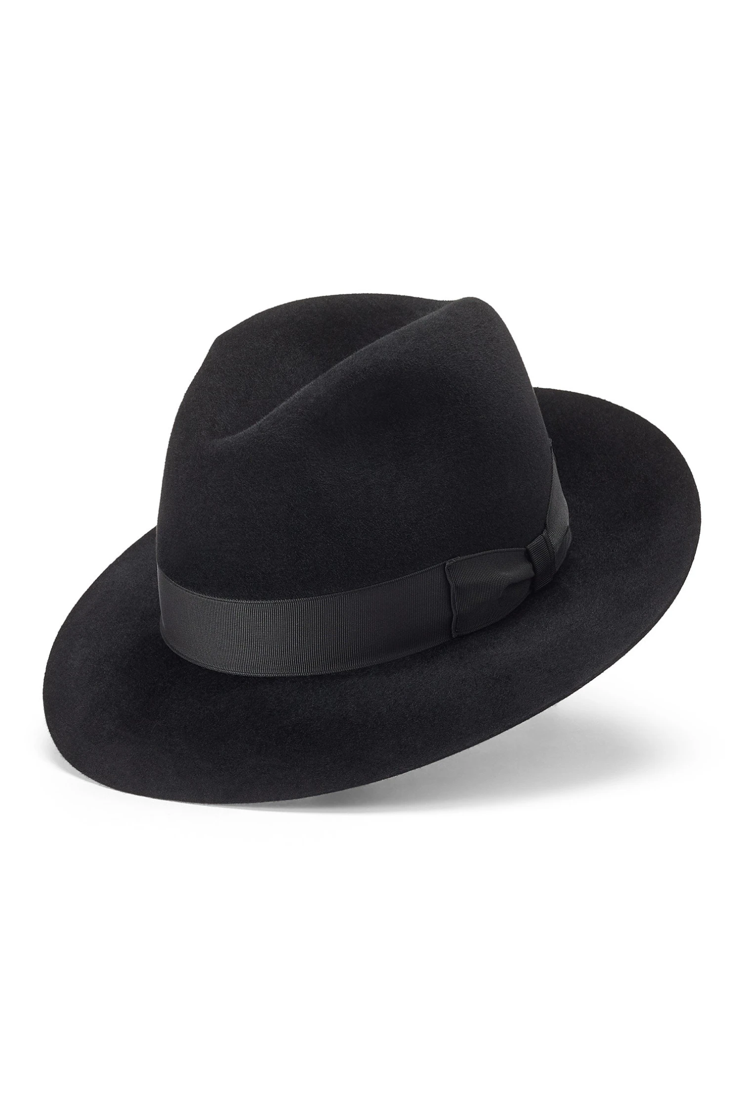 Haydock Black Fedora 3 Haydock Black Fedora - Image 3