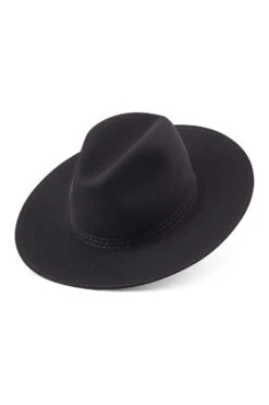 Hepworth Black Fedora -Lock and Co. Hatters Store HEPWORTH BLACK FEDORA 1