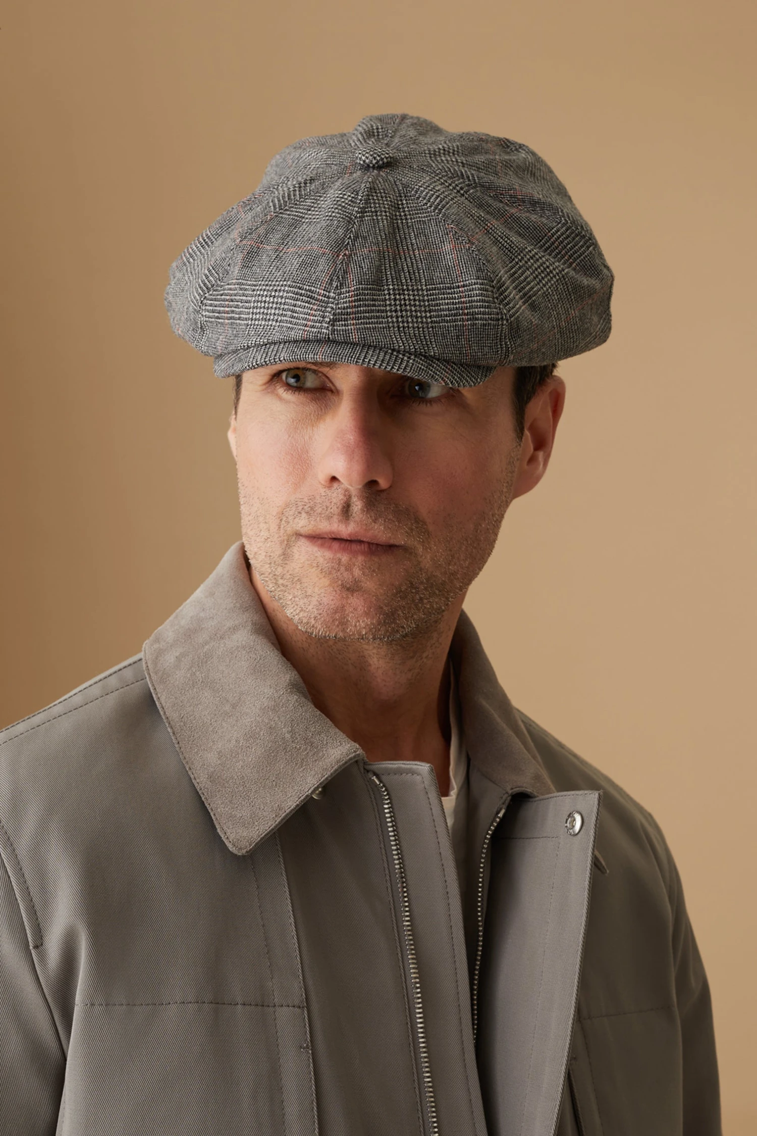 Highgrove Grey Bakerboy Cap 1 Highgrove Grey Bakerboy Cap