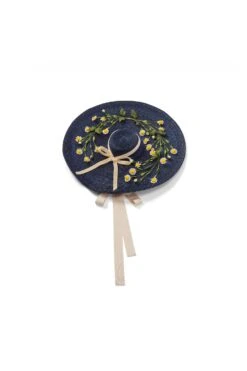 Kalahari Boater -Lock and Co. Hatters Store KALAHARI BOATER NAVY 1