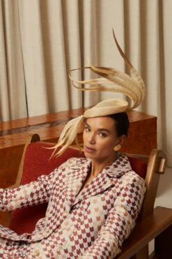 Lapsang Natural Percher Hat -Lock and Co. Hatters Store LAPSANG GOLD 1