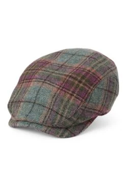 Lynton Green Flat Cap -Lock and Co. Hatters Store LYNTON GREEN FLAT CAP 1