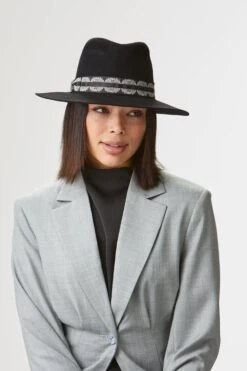 Marissa Fedora -Lock and Co. Hatters Store MARISSA BLACK 1