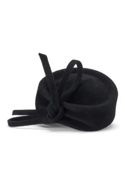 Mayfair Pillbox Hat -Lock and Co. Hatters Store MAYFAIR PILLBOX HAT BLACK