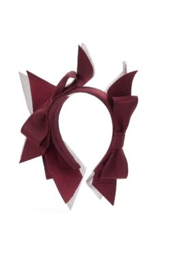 Montrose Headband -Lock and Co. Hatters Store MONTROSE HEADBAND BURGUNDY