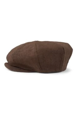 Muirfield Brown Bakerboy Cap -Lock and Co. Hatters Store MUIRFIELD BROWN BAKERBOY CAP 3