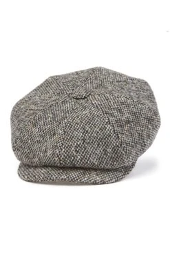 Muirfield Tweed Bakerboy Cap -Lock and Co. Hatters Store MUIRFIELD TWEED BAKERBOY CAP PATTERN 4 Product Shot 1