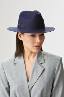 Noah Trilby 19 Noah Trilby -Lock and Co. Hatters Store NOAH TRILBY NAVY EDITED