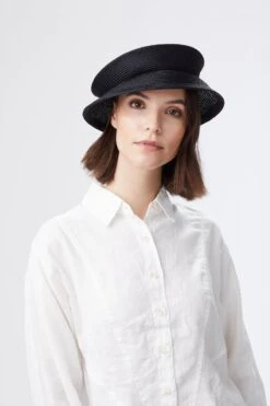 Pack'n'Go Collapsible Sun Hat -Lock and Co. Hatters Store PACK N GO COLLAPSIBLE SUN HAT BLACK EDITED 1