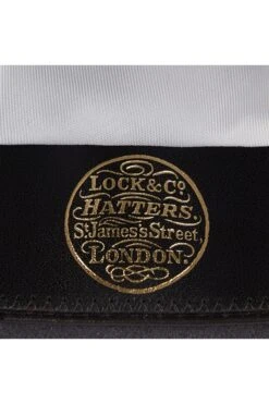 Prague Fedora -Lock and Co. Hatters Store PRAGUE FEDORA DETAIL 1