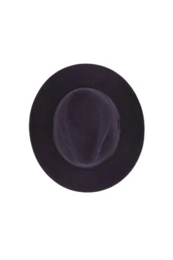 Prague Fedora -Lock and Co. Hatters Store PRAGUE FEDORA NAVY Product Shot 3