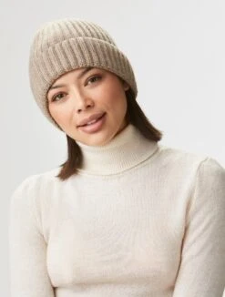 Lock and Co. Hatters Store -Lock and Co. Hatters Store RANNOCHBEANIE BEIGE 2