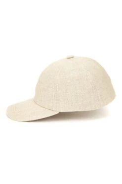 Rimini Baseball Cap -Lock and Co. Hatters Store RIMINI BASEBALL CAP BEIGE Product Shot 5