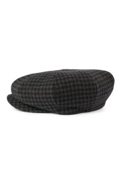 Sandwich Houndstooth Bakerboy Cap -Lock and Co. Hatters Store SANDWICH HOUNDSTOOTH BAKERBOY CAP 2