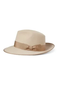 St James's Beige Fedora -Lock and Co. Hatters Store ST JAMES S BEIGE FEDORA 2