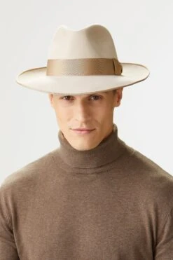 St James's Beige Fedora -Lock and Co. Hatters Store STJAMES SFEDORA BEIGE