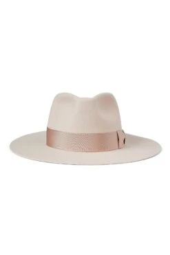 Toni Cream Flat-Brim Fedora -Lock and Co. Hatters Store TONI CREAM FLAT BRIM FEDORA 2