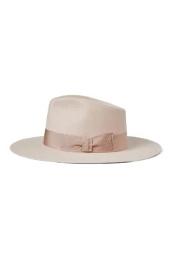 Toni Cream Flat-Brim Fedora -Lock and Co. Hatters Store TONI CREAM FLAT BRIM FEDORA 3