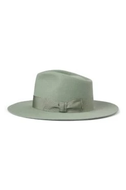 Toni Green Flat-Brim Fedora -Lock and Co. Hatters Store TONI GREEN FLAT BRIM FEDORA 2
