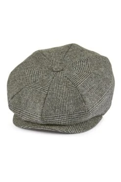 Tremelo Bakerboy Cap -Lock and Co. Hatters Store TREMELO BAKERBOY CAP GREY Product Shot 1