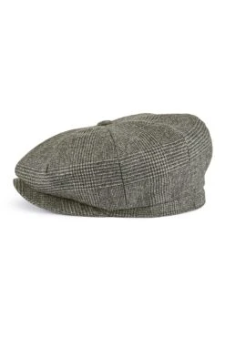 Tremelo Bakerboy Cap -Lock and Co. Hatters Store TREMELO BAKERBOY CAP GREY Product Shot 2