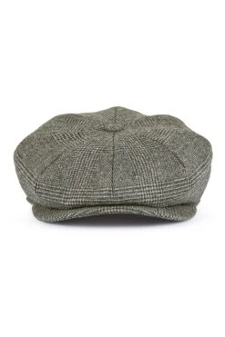 Tremelo Bakerboy Cap -Lock and Co. Hatters Store TREMELO BAKERBOY CAP GREY Product Shot 3