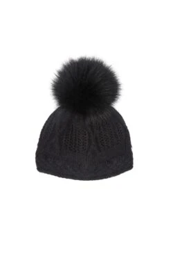 Verbier Beanie -Lock and Co. Hatters Store VERBIER BEANIE BLACK