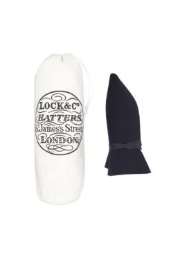 Voyager Rollable Trilby -Lock and Co. Hatters Store VOYAGER ROLLABLE TRILBY NAVY Product Shot 4
